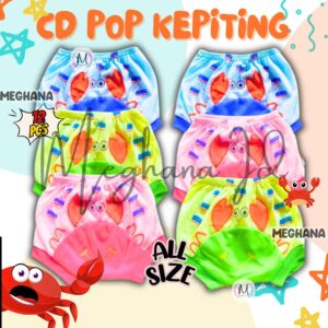 celana pop karakter bayi balita