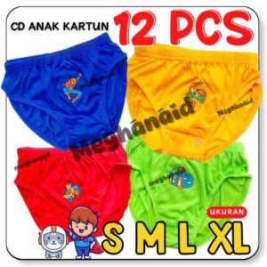 12 pcs cd anak cowok bordir